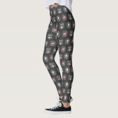 Funny Dentist Pattern - Niedlicher Zahnarzthygieni Leggings (Links)