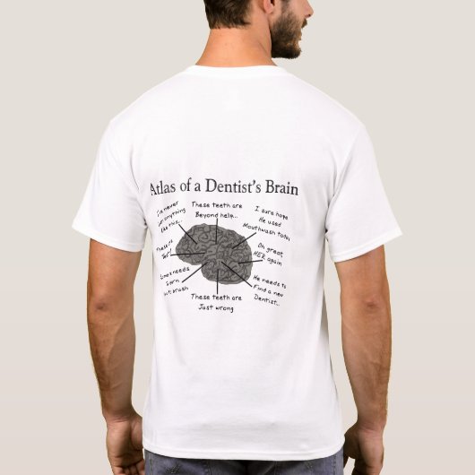 Funny Dentist T-Shirt (Rückseite)