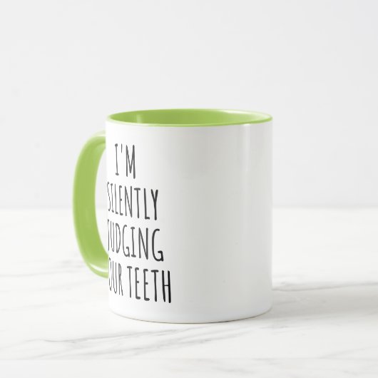 Funny Dentist Tasse (Vorderseite Links)