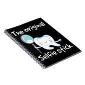 Funny Dentist Tooth Spaß Zahnärztin Notizblock (Rechte Seite)