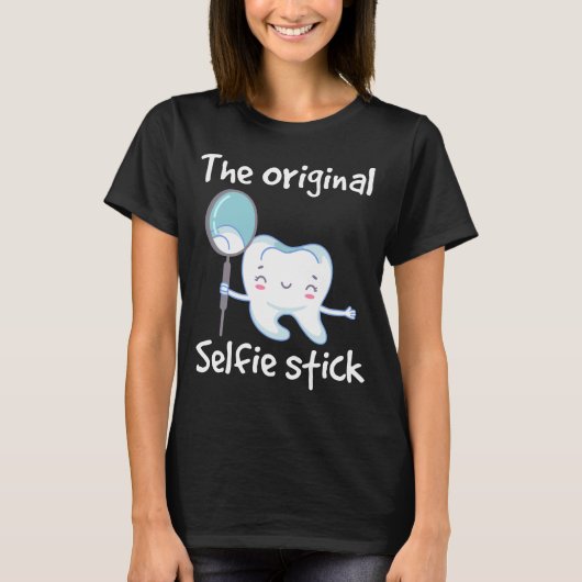 Funny Dentist Tooth Spaß Zahnärztin T-Shirt (Vorderseite)