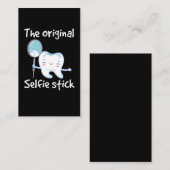 Funny Dentist Tooth Spaß Zahnärztin Visitenkarte (Vorne/Hinten)