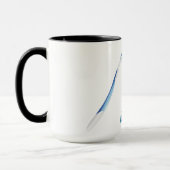 Funny Dentist Toothbrush Tasse 🦷 Stilblau (Links)