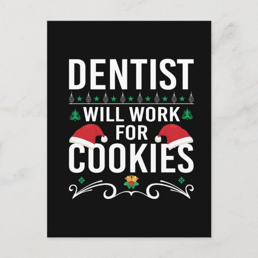Funny Dentist Weihnachten (Vorderseite)