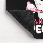 Funny Dentist - Wie Zähne besser als Menschen Mousepad (Ecke)