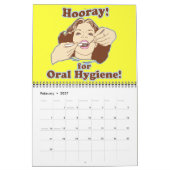 Funny Dentist Zahnarzthygienist Kalender (Feb 2027)