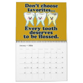 Funny Dentist Zahnarzthygienist Kalender (Jan 2026)