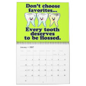 Funny Dentist Zahnarzthygienist Kalender (Jan 2027)
