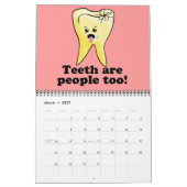 Funny Dentist Zahnarzthygienist Kalender (Mär 2027)
