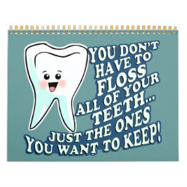 Funny Dentist Zahnarzthygienist Kalender