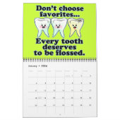 Funny Dentist Zahnarzthygienist Kalender (Jan 2026)