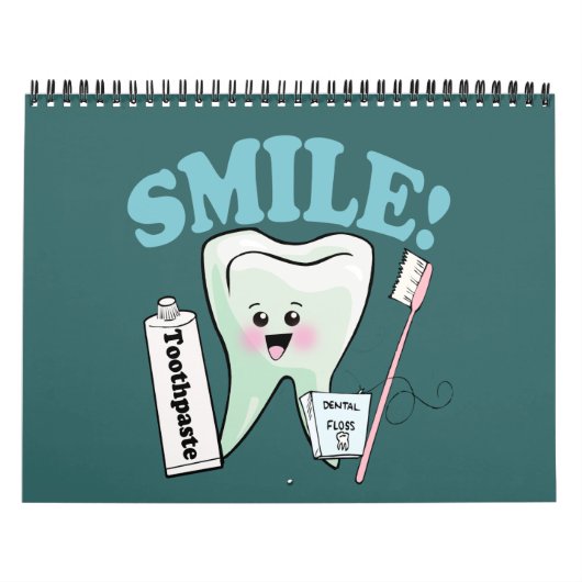 Funny Dentist Zahnarzthygienist Kalender (Titelbild)