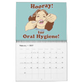 Funny Dentist Zahnarzthygienist Kalender (Feb 2027)