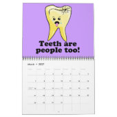 Funny Dentist Zahnarzthygienist Kalender (Mär 2027)