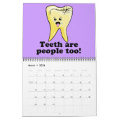 Funny Dentist Zahnarzthygienist Kalender (Mär 2026)