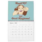 Funny Dentist Zahnarzthygienist Kalender (Feb 2026)