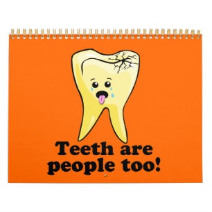 Funny Dentist Zahnarzthygienist Kalender