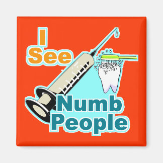 Funny Dentist Zahnarzthygienist Magnet