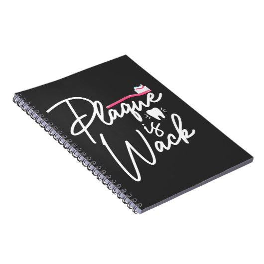 Funny Dentistry Plaque Dental Assistant Notizblock (Rechte Seite)