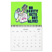 Funny Dentists Office Calendar Kalender (Jan 2027)