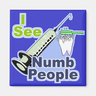 Funny Dentists und Hygienisten Magnet