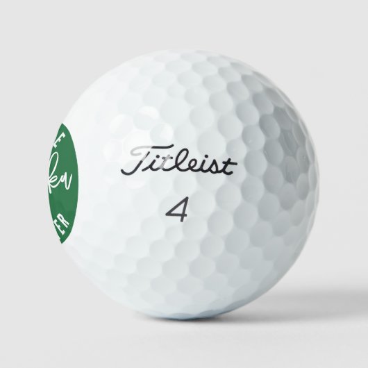 Funny Der Adler Maker Golfball (Logo)