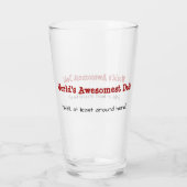 Funny | Der beeindruckendste Vater der Welt | Vate Glas (Rückseite)