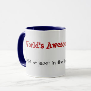 Funny Der beeindruckendste Vater der Welt Vate Tasse