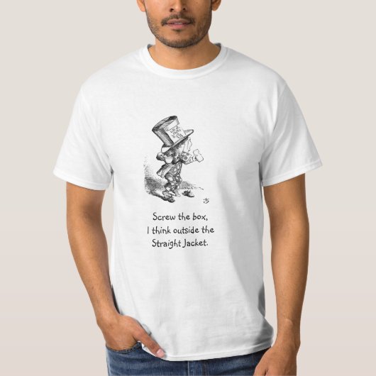 Funny, der Mad Hatter, sieh die Box T-Shirt (Vorderseite)