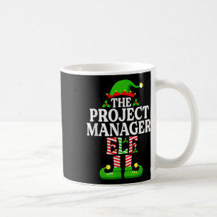 Funny der Projektleiter Elf Weihnachtsfamilie Mat Kaffeetasse