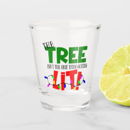 Funny Der Weihnachtsbaum Weihnachtsworte Schnapsglas