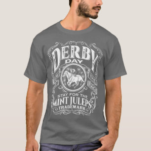 Funny Derby Day und Minze Juleps Kentucky Pferdere T-Shirt