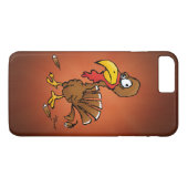 Funny Derp Turkey Cartoon Case-Mate iPhone Hülle (Rückseite (Horizontal))