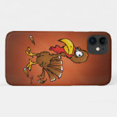 Funny Derp Turkey Cartoon Case-Mate iPhone Hülle (Rückseite (Horizontal))