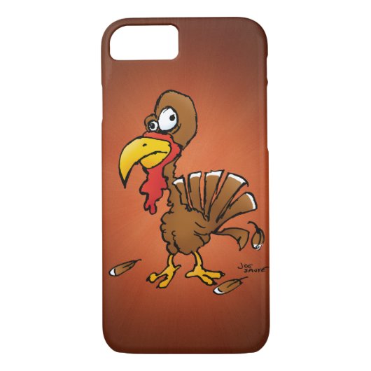 Funny Derp Turkey Cartoon Case-Mate iPhone Hülle (Rückseite)