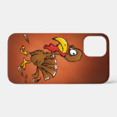 Funny Derp Turkey Cartoon Illustration Case-Mate iPhone Hülle (Rückseite (Horizontal))