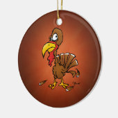 Funny Derp Turkey Ornament (Links)