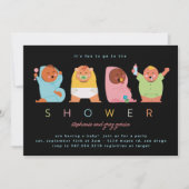 Funny Derpy Babies Einladung (Vorderseite)