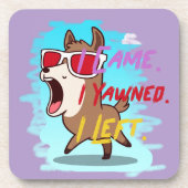 funny design getränkeuntersetzer (Vorderseite)