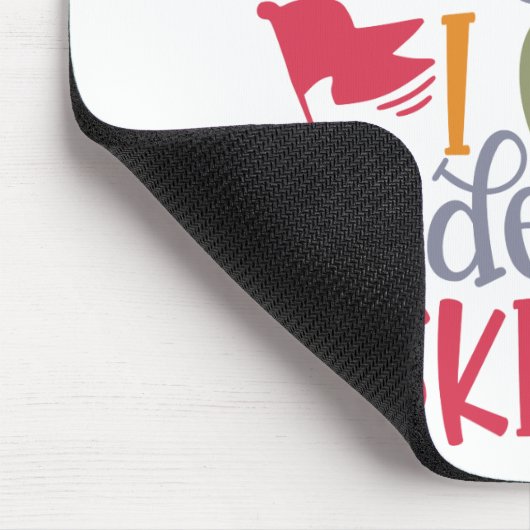 Funny Design Ich bin kein Bossy Ich habe Führungsf Mousepad (Ecke)