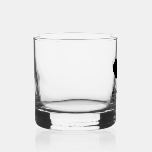 Funny Designated Dinker Personalisiert Pickleball Whiskyglas (Rechts)