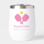 Funny Designdinker Custom Pickleball Pink (Vorderseite)