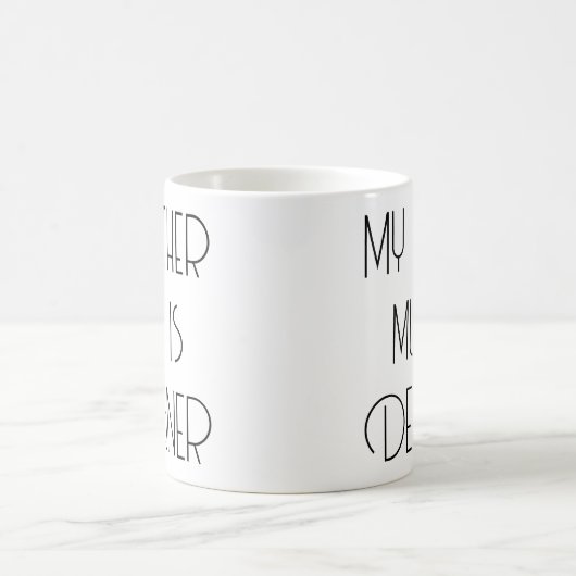 Funny Designer Bragging Rechte Word Art Kaffee Tas Kaffeetasse (Mittel)