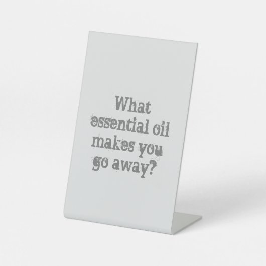 Funny Desk Sockelschild (Vorderseite)