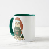Funny Desposito Christmas Sweater Sloth Coffee Tas Tasse (Vorderseite Links)