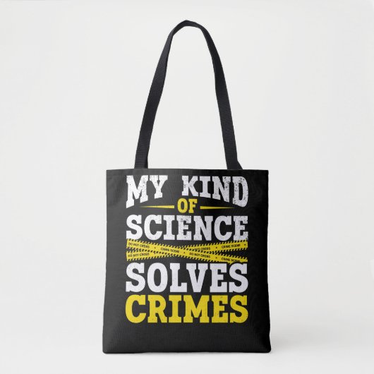 Funny Detection Forensic Science Crime Solver Tasche (Vorderseite)