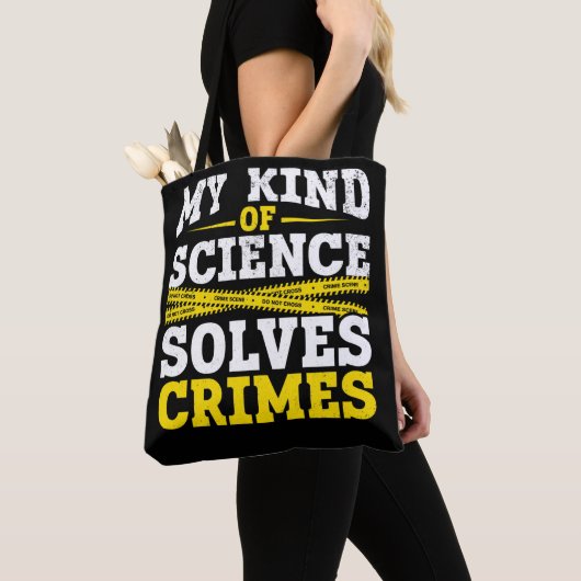 Funny Detection Forensic Science Crime Solver Tasche (Von Nahem)