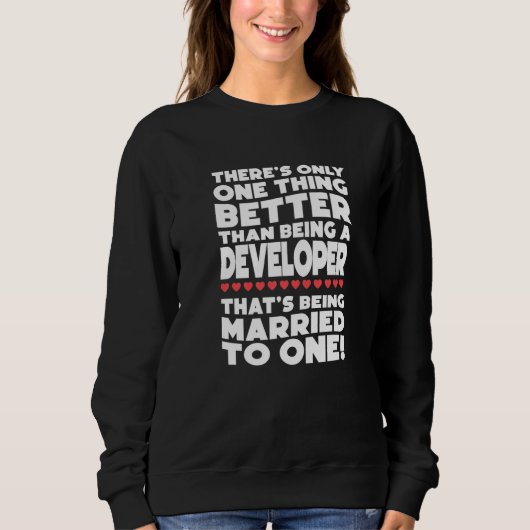 Funny Developer Programmierer Coding Geek Dev Soft Sweatshirt (Vorderseite)