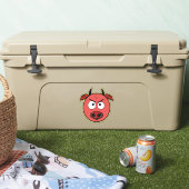 Funny Devil Pig Aufkleber (Kühler)