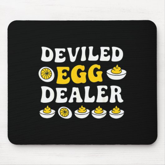 Funny Deviled Egg Er Thanksgiving Mousepad (Vorne)